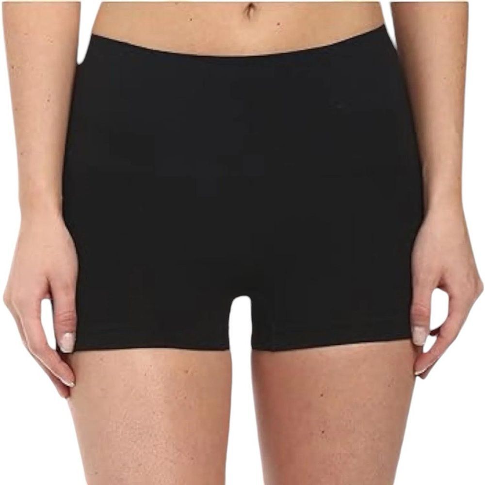 SPANX Women's Black Bike Shorts Everyday Shaping Boyshort
